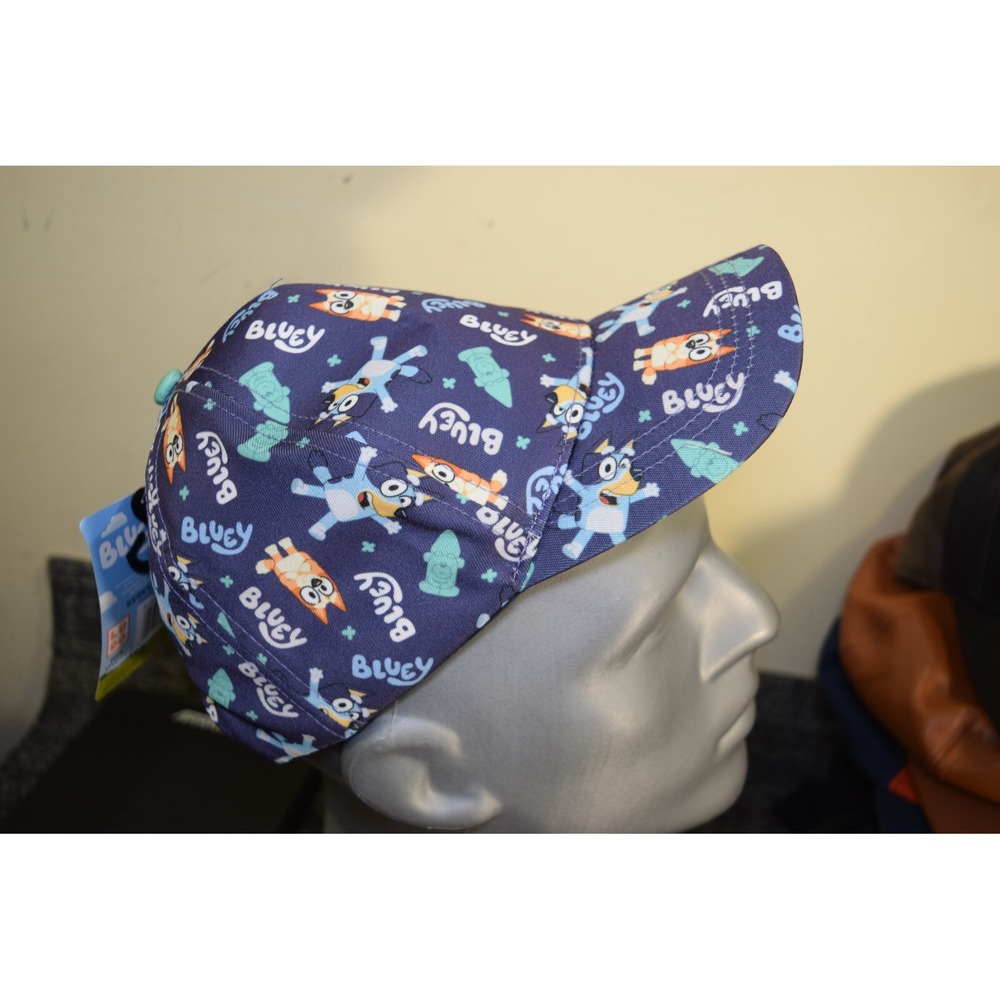 Bluey The Dog Aussie Cartoon Hat‎ Cap Girls Boys Kids One Size Fit Most OSFM NEW